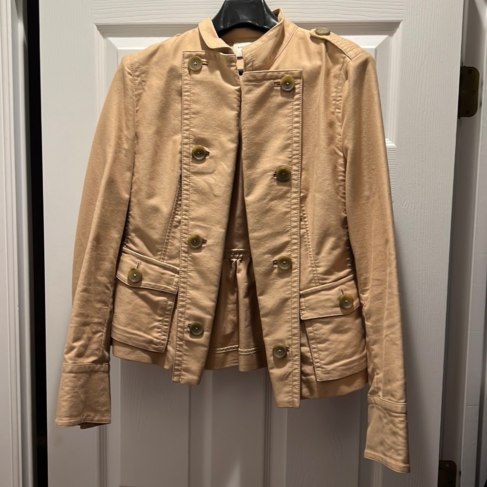 Banana republic womens khaki jacket - size L